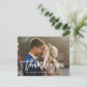 Gepensneerd charm Dank u Briefkaarten (Staand voorkant)