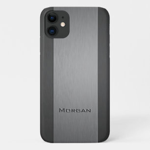 Gepensneerd metaal Twee Shades - Naam Case-Mate iPhone Case