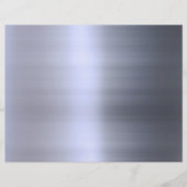 Gepensneerd zilver metaal getextureerd flyer (Voorkant)