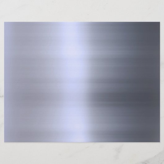 Gepensneerd zilver metaal getextureerd flyer (Voorkant)