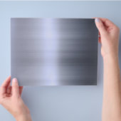 Gepensneerd zilver metaal getextureerd flyer (Hand)