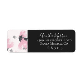 Gepenspelde Blush Return Address Labels