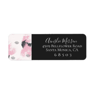 Gepenspelde Blush Return Address Labels