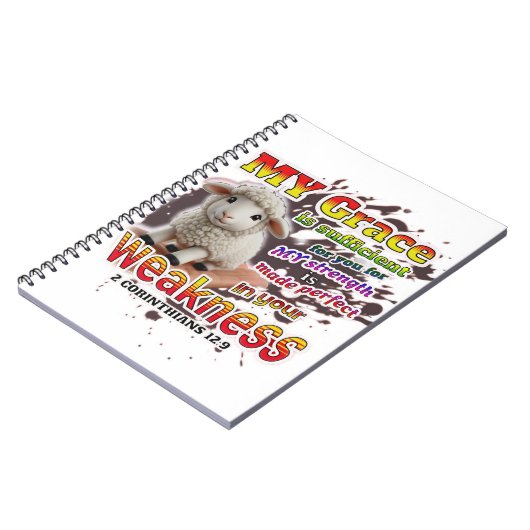 Geperfectioneerd in zwakheid notitieboek (Linkerzijde)