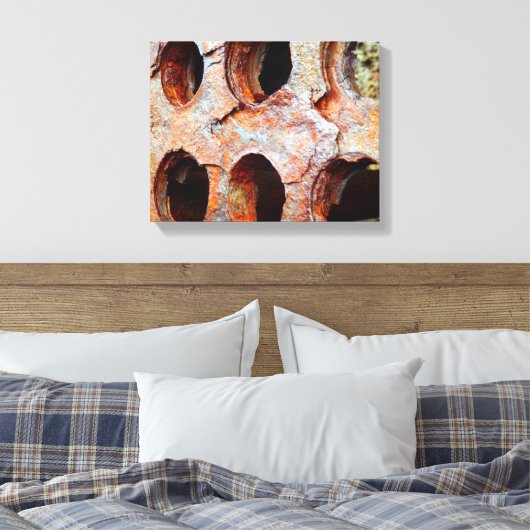 Geperforeerd hardmetalen canvas afdrukken (Insitu (Slaapkamer))