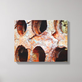 Geperforeerd hardmetalen canvas afdrukken