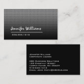 Geperforeerd Metaal Professional Visitekaartje (Voorkant / Achterkant)