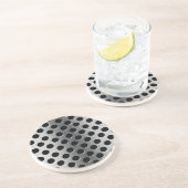 geperforeerd metaalgraat zandsteen onderzetter (Zijkant)