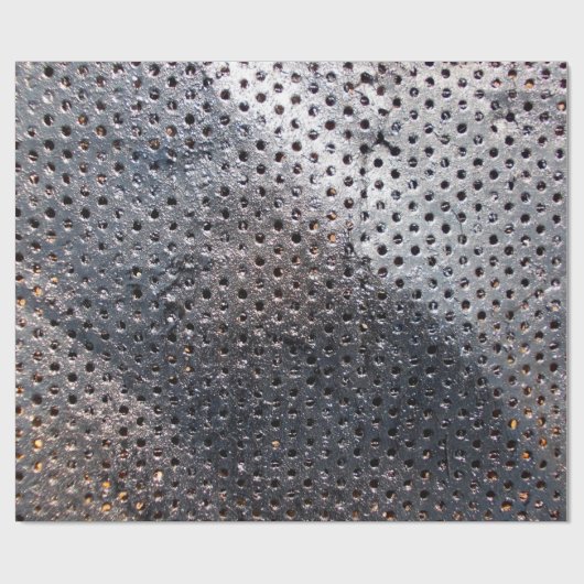 geperforeerd metaalplaat cadeaupapier (Vlak)