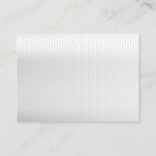 Geperforeerde achtergrond | Whisk Chef Visitekaartje (Achterkant)