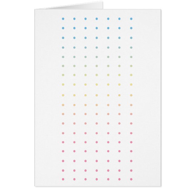 Geperforeerde blanco kaart (Voorkant)