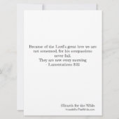 Geperosnaliseerde Wolf Howling Kaart (Achterkant)