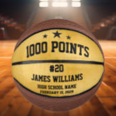 Gepersonaliseerd 1000 punten spelers basketbal