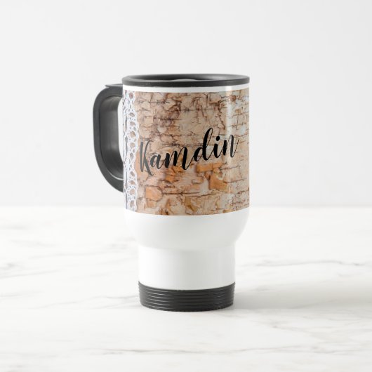 Gepersonaliseerd 15 ounce koffie mok Country Barn  (Voorkant links)