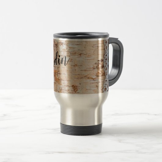 Gepersonaliseerd 15 ounce koffie mok Country Barn (Voorkant rechts)