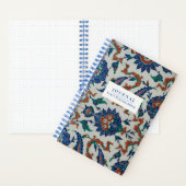 Gepersonaliseerd 16th-c. Ottomaanse Tegel Dotted J Notitieboek (Binnen)