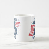 Gepersonaliseerd 1776, Onafhankelijkheidsdag, 4 ju Koffiemok (Center)