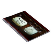 Gepersonaliseerd 1940s Televisie- en radioset Notitieboek (Rechterzijde)