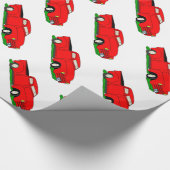 Gepersonaliseerd 1950 Chevy Pickup Cadeaupapier (Hoek)