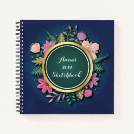 Gepersonaliseerd 2019 Sketchbook Notitieboek