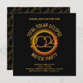 Gepersonaliseerd 2024 TOTALE ZONSVERDUISTERING Kaart (Voorkant / Achterkant)