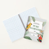 Gepersonaliseerd 2025 JW conventie pure aanbidding Notitieboek (Binnen)