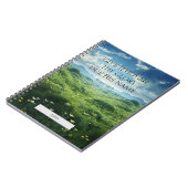 Gepersonaliseerd 2025 JW Jaar Tekst Psalm 96:8 Ber Notitieboek (Linkerzijde)