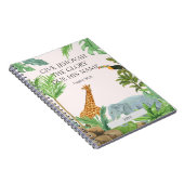 Gepersonaliseerd 2025 JW Jaar Tekst Psalm 96:8 Die Notitieboek (Rechterzijde)