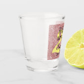 Gepersonaliseerd 20th Birthday Shot Glass Glas (Links)