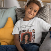 Gepersonaliseerd 21 Fotocollage Memorial T-shirt