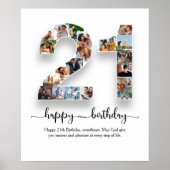 Gepersonaliseerd 21 Poster voor het verzamelen van (Voorkant)