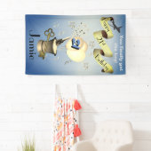 Gepersonaliseerd 21st de banenidee van de Birthday Spandoek (Insitu)