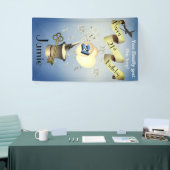 Gepersonaliseerd 21st de banenidee van de Birthday Spandoek (Beurs)