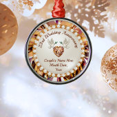 Gepersonaliseerd, 23 jaar Jubileum Cadeau Metalen Ornament