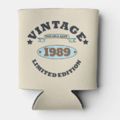 Gepersonaliseerd 30-jarig verjaardagsfeest blikjeskoeler (Voorkant)