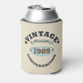 Gepersonaliseerd 30-jarig verjaardagsfeest blikjeskoeler (Blikje Achterkant)