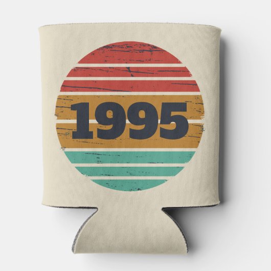 Gepersonaliseerd 30-jarig  verjaardagsfeest blikjeskoeler (Achterkant)