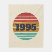 Gepersonaliseerd 30-jarig  verjaardagsfeest fleece deken (Voorkant)