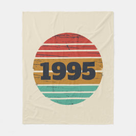 Gepersonaliseerd 30-jarig  verjaardagsfeest fleece deken