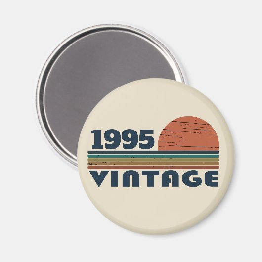 Gepersonaliseerd 30-jarig  verjaardagsfeest magneet (Voorkant / Achterkant)