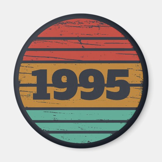 Gepersonaliseerd 30-jarig verjaardagsfeest magneet (Voorkant)