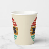 Gepersonaliseerd 30-jarig  verjaardagsfeest papieren bekers (Links)