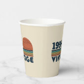 Gepersonaliseerd 30-jarig  verjaardagsfeest papieren bekers (Rechts)