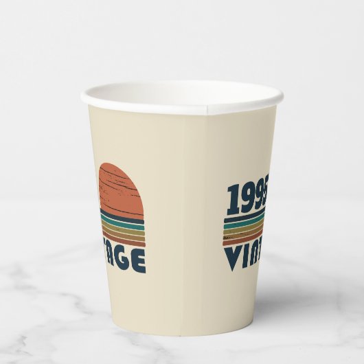 Gepersonaliseerd 30-jarig  verjaardagsfeest papieren bekers (Rechts)