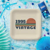 Gepersonaliseerd 30-jarig verjaardagsfeest papieren bordje (Feest)