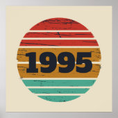 Gepersonaliseerd 30-jarig  verjaardagsfeest poster (Voorkant)