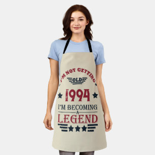 Gepersonaliseerd 30-jarig  verjaardagsfeest schort