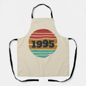 Gepersonaliseerd 30-jarig  verjaardagsfeest schort (Voorkant)