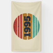 Gepersonaliseerd 30-jarig  verjaardagsfeest spandoek (Verticaal)