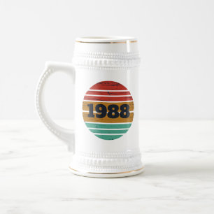 Gepersonaliseerd  35e verjaardagsfeest bierpul